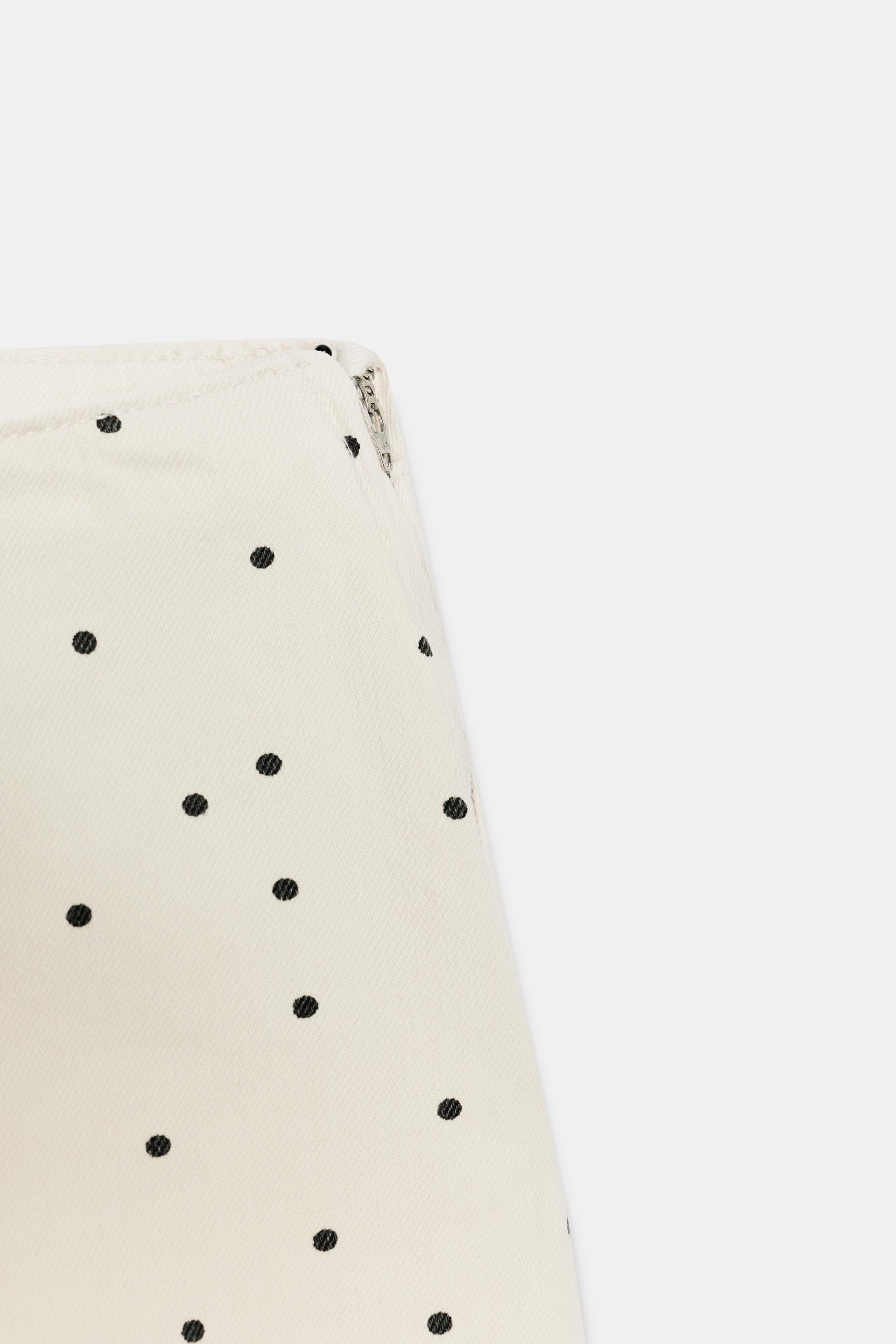 POLKA DOT MINI SHORTS